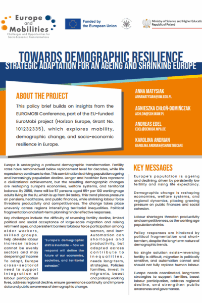 PolicyBrief Session II Towards Demographic Resilience
